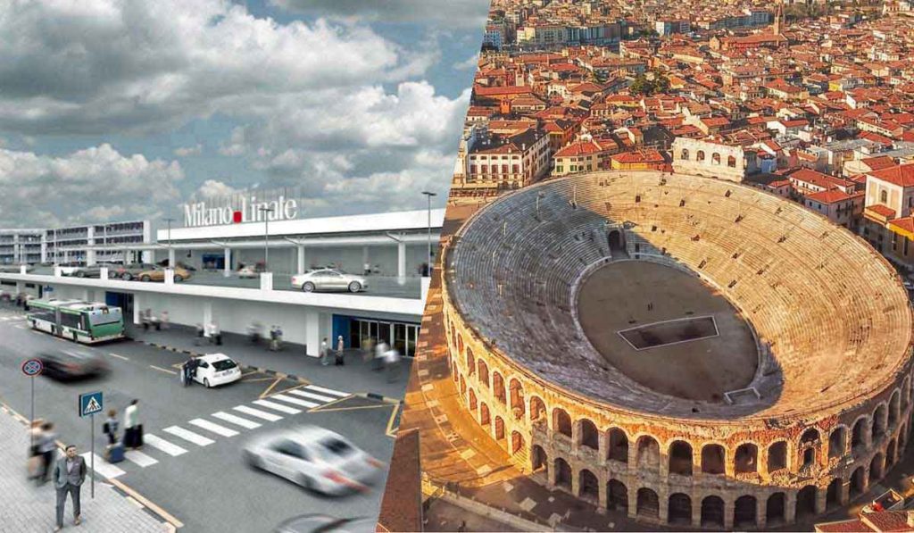 noleggio auto con conducente linate verona